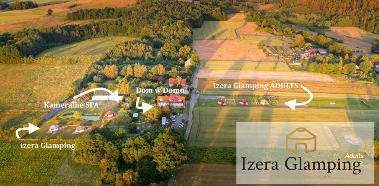 Izera Glamping Adults - Luksusowe Jurty&Spa Gajowka  Kültér fotó